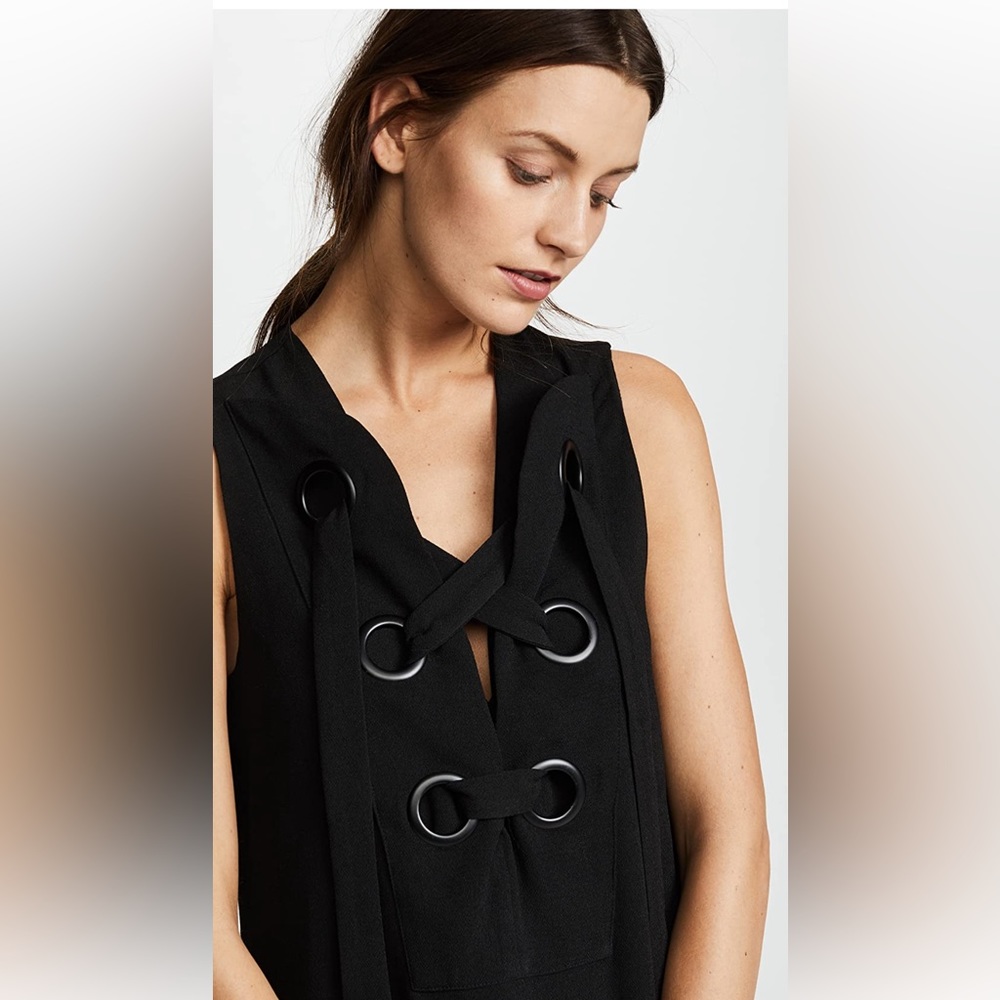 NWT English Factory Lace Up Front Dress